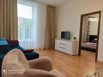 Фото номера Апартаменты с 2 спальнями Апартаменты Lux Apartment on Kyryla&amp;Mefodia г. Мукачево 66