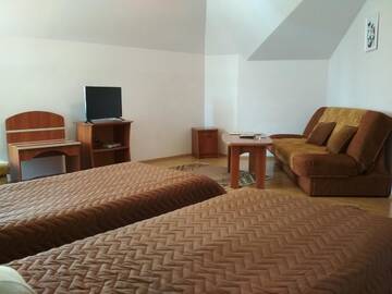 Фото номера Четырехместный номер Отель Hotel Dolphin г. Мукачево 3
