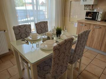 Фото номера Трехместный номер с балконом Апартаменты Elite Lux Apartment with balcony г. Мукачево 29